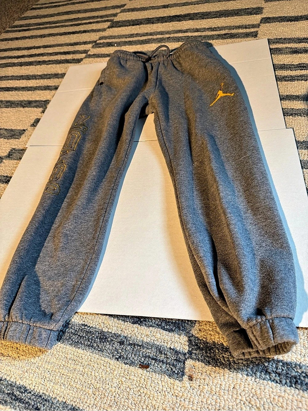 Jordan Jumpman Gray Joggers Size Small